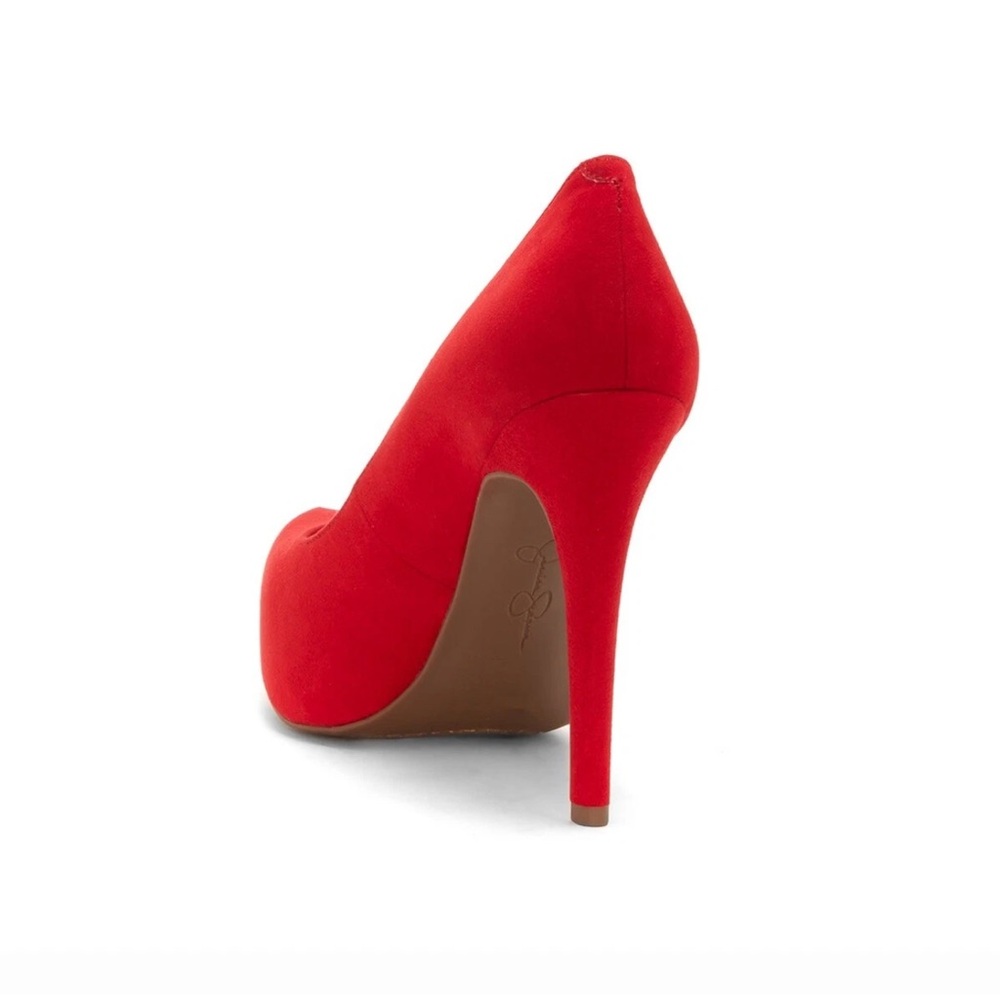 Jessica Simpson Red High Heels - Picture 6 of 10
